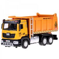 zaislinis automobilio modelis - GLW Engineering Vehicles Statybinis automobilis Savivartis su garsu ir šviesa, geltona (Yellow) ZA5009 - 9 nuotrauka