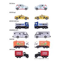 automodeliai - MAJORETTE automodeliai City cars 6 asort, 212057500 - 6 nuotrauka