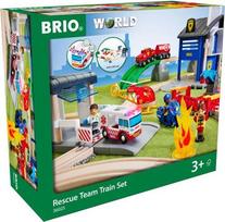 gelezinkelio begiai - Brio traukinio bėgių rinkinys Gelbėjimo komanda, 36025 - 6 nuotrauka