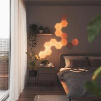 nanoleaf - Nanoleaf - Elements - Wood Look Hexagons Expantion Pack - 3 Panels - 3 nuotrauka