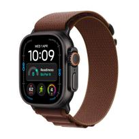 Apple Watch Ultra 4 GPS + Cellular 49mm Black Titanium Case with Burgundy Alpine Loop - M