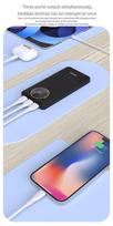 10000mah power bank - Dudao K12, 10000mAh, 22.5W, juodas (black) - 5 nuotrauka
