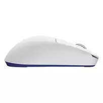 royal kludge m30 - Royal Kludge M30 Belaidė Pelė Juoda/Balta (White/Blue) - 3 nuotrauka
