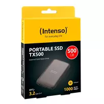 external 500gb - External SSD|INTENSO|TX500|500GB|USB 3.2|3827450 - 9 nuotrauka