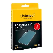 ssd 1tb diskas - External SSD|INTENSO|TX100|1TB|USB-C|3826460 - 6 nuotrauka