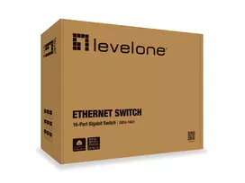 switch ethernet - LevelOne 16-Port Gigabit Switch GEU-1621 - 2 nuotrauka