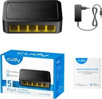 switch ethernet - Cudy FS105D tinklo komutatorius Juodas (Black) - 4 nuotrauka