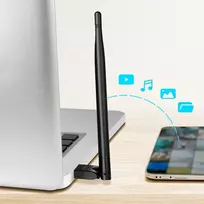 usb bluetooth adapteris - LogiLink USB-A Bluetooth 5.3 adapteris su antena Juodas (Black) / BT0067 - 5 nuotrauka