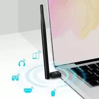 usb bluetooth adapteris - LogiLink USB-A Bluetooth 5.3 adapteris su antena Juodas (Black) / BT0067 - 6 nuotrauka