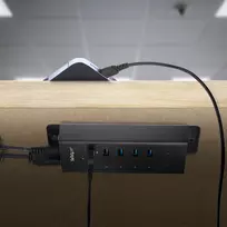 sakotuvas i type c - „StarTech 7 PORT“ USB C HUB – C Į C + A/. - 2 nuotrauka