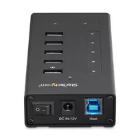 sakotuvas i type c - „StarTech 7 PORT“ USB C HUB – C Į C + A/. - 3 nuotrauka