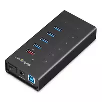 sakotuvas i type c - „StarTech 7 PORT“ USB C HUB – C Į C + A/. - 6 nuotrauka
