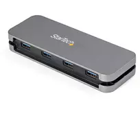 usb 2.4 a - StarTech HB30AM4AB USB 3.2 Gen1 Hub 4x USB-A Juodas (Black) - 6 nuotrauka