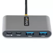 usb 2.4 a - „StarTech“ 4 prievadų USB-C stebulės, 5GBPS PD / NEŠIAMASIS TEMPURAS su USB-C Įkrovimu - 6 nuotrauka