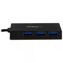 usb sakotuvas maitinimo - StarTech USB 3.0 HUB 4 PRIESTAI/C Į MAITINIMO ŠALTIMĄ - 6 nuotrauka