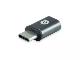 micro usb i to usb c - USB adapteris Conceptronic DonN05G USB-C - mikroUSB Pilka (DonN05G) - 5 nuotrauka