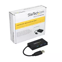 usb 2.4 a - StarTech 4 PORT USB 3.0 HUB WITH USB C/. - 2 nuotrauka