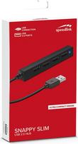 juodas ilgintuvas - Speedlink - Snappy Slim 4-Port USB Hub - 2 nuotrauka