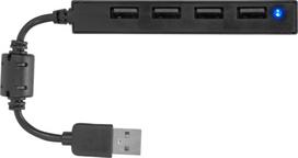 juodas ilgintuvas - Speedlink - Snappy Slim 4-Port USB Hub - 3 nuotrauka