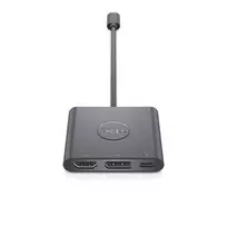 2 usb power adapteris - Dell Adapter USB-C To HDMI/DP With Power Pass-Through - 5 nuotrauka