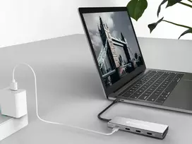 av laidas - Adapteris AV Conceptronic CONCEPTRONIC Dock USB-C->4xUSB-C 100WPD o.įkroviklis 0.25m gr - 5 nuotrauka