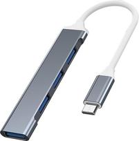 usb sakotuvas 3 2 - VAKOSS HUB USB-C TC-4125X 1XUSB 3.0 3XUSB 2.0 - 2 nuotrauka