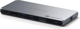 dc laidas - Satechi Thunderbolt 4 Multi-Display Docking Station ST-DT4MDM-EU Juodas (Black) - 4 nuotrauka