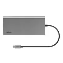type 2 kabelis - Adapteris USB Belkin Belkin CONNECT USB-C 8-in-1 Core 2 monitoriams INC015btSGY-CZ - 3 nuotrauka