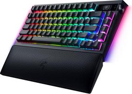 mechanine klaviatura - Razer BlackWidow V4 Pro 75%, mechaninė, belaidė, juoda (Black) - 6 nuotrauka