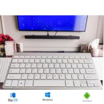 klaviatura lt slim - Proline KX5112 Belaidė Klaviatūra Kompiuteriui ir Smart TV Sidabrinė (Silver) - 9 nuotrauka