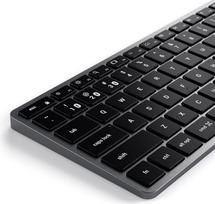 satechi - Satechi Slim X1 Bluetooth Klaviatūra, Erdvė Pilka (Space Gray) - 3 nuotrauka