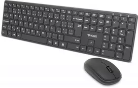 yenkee - Yenkee YKM 2008CS Tibe Wireless Keyboard + Mouse Set Juoda (Black) - 3 nuotrauka