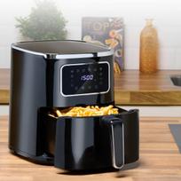air fryer - Alpina Air Fryer 4.5L Juodas (Black) - 3 nuotrauka