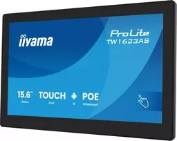full hd monitorius - iiyama ProLite TW1623AS-B3P 15.6", IPS, Full HD, jutiklinis ekranas - 2 nuotrauka