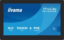 full hd monitorius - iiyama ProLite TW1623AS-B3P 15.6", IPS, Full HD, jutiklinis ekranas - 3 nuotrauka