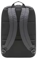 16 coliu kompiuterio deklas - DBRAMANTE1928 HELSINGBORG - RECYCLED BACKPACK 16" - CHARCOAL - 4 nuotrauka