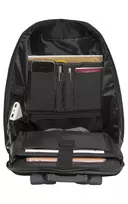 16 coliu kompiuterio deklas - DBRAMANTE1928 HELSINGBORG - RECYCLED BACKPACK 16" - CHARCOAL - 5 nuotrauka