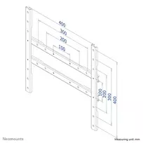tv 100 - TV SET ACC VESA ADAPTER PLATE/27-60" FPMA-VESA425 NEWSTAR - 2 nuotrauka
