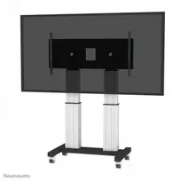 televizorius 120 - NEWSTAR MOTORISED MOBILE FLOOR STAND - VESA 300X200 UP TO 1200X600 70-120" SILVER - 4 nuotrauka