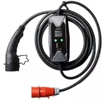 type ikrovimo - TIETOSET ELOAD 3x16A 11kW įkrovimo stotelė su nuotoliniu valdymu, Juoda (Black) - 2 nuotrauka