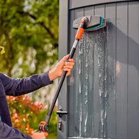 plovimo antgalis - Plovimo šepetys Gardena Cleansystem Soft (Pilkas/Turkuazinis) - 5 nuotrauka