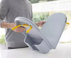 lyginimo lenta - Joseph Joseph Pocket 50009 sulankstoma lyginimo lenta Pilka/Geltona (Gray/Yellow) - 4 nuotrauka