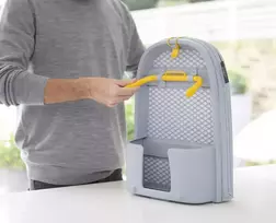 lyginimo lenta - Joseph Joseph Pocket 50009 sulankstoma lyginimo lenta Pilka/Geltona (Gray/Yellow) - 5 nuotrauka