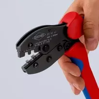 laidu reples - Knipex 975242SB PreciForce užspaudimo replės MC4 / EVO2 - 6 nuotrauka