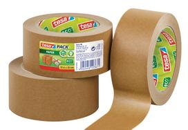 tesa lipni juosta 50mm - Popierinė pakavimo juosta TESA PACK Paper ECO Logo, 50mm x 50m, ruda - 3 nuotrauka