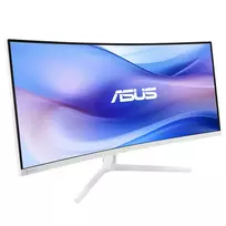 m2 usb - ASUS Eye Care VU34WCIP-W 34", WQHD, 100Hz, balta (White) - 2 nuotrauka