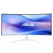 m2 usb - ASUS Eye Care VU34WCIP-W 34", WQHD, 100Hz, balta (White) - 3 nuotrauka