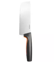 japonisi peiliai - Virtuvinis peilis Fiskars Functional Form Nakiri, 158 mm, nerūdijantysis plienas - 2 nuotrauka
