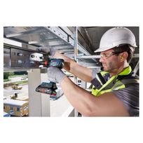 akumuliatorinis suktuvas - Bosch GDX 18V-200 C, 18 V (be akumuliatoriaus ir įkroviklio) - 5 nuotrauka