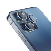 ekrano plevele 15 - 3MK "Lens Protection Pro" Apsauginis stiklas kamerai Apple iPhone 15 Pro mėlynas (Blue) - 4 nuotrauka